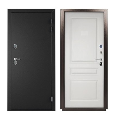 Дверь Норд 2050х980 R\L Белое дерево ТЕРМОРАЗРЫВ